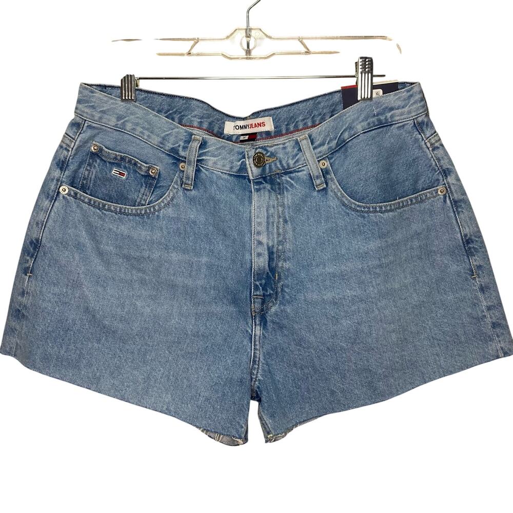 NWT Tommy Jeans Women's Hotpant Denim Shorts Size 34